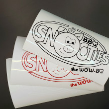 Snooties Vinyl Logo Sticker